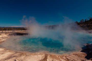 Geysir Yellowstone Nationalpark