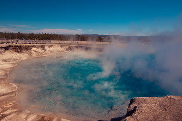 Geysir Yellowstone Nationalpark
