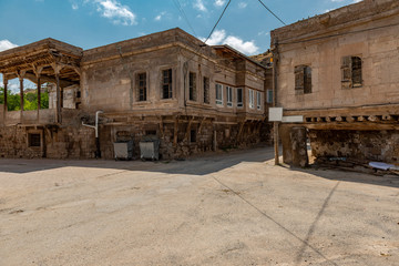 Historical Gesi Houses in Kayseri City. Gesi, Kayseri - Turkey.In the east of Cappadocia lies Kayseri, the city known as Caesarea in Roman times. As with many human settlements in Anatolia.