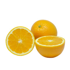orange isolated on white background