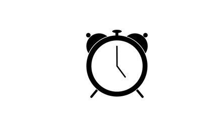  alarm clock ringing icon modern design