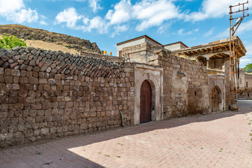 Historical Gesi Houses in Kayseri City. Gesi, Kayseri - Turkey.In the east of Cappadocia lies Kayseri, the city known as Caesarea in Roman times. As with many human settlements in Anatolia.