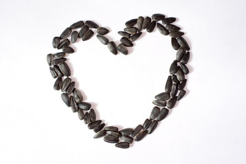 heart of sunflower seeds