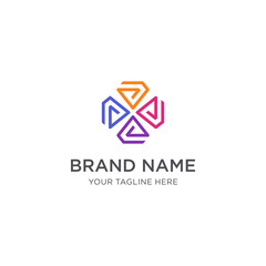 Diamond orientation icon logo, Modern simple shape, abstract vector logo or element design. Best for identity and logotypes diamond