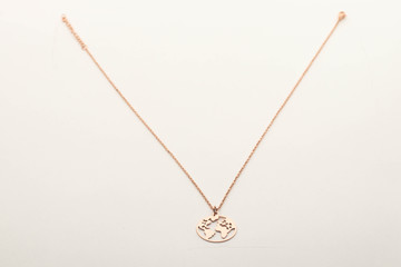 Welthalskette No Brand Halskette Jewelry  World Necklace  Gold Rose Gold Silver