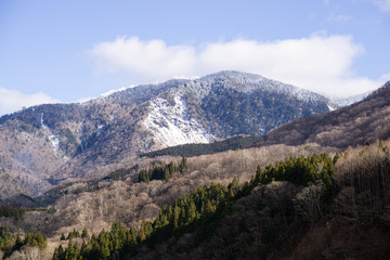 Landscape on Scenic Route - Takayama, natural wonder city.