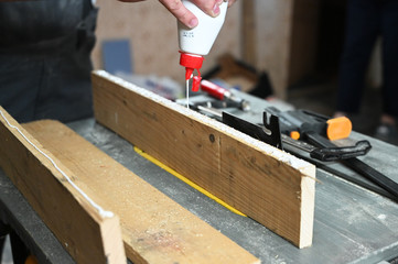 Working carpenter, wood work