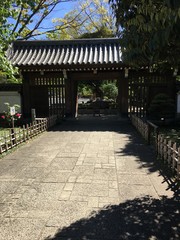 戸越公園の門、品川、東京