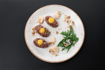 diet cutlets from chicken fillet with egg