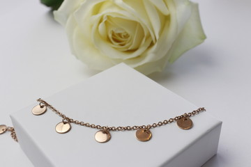 Earing Ohring Halskette Römischer Schmuck Römer Necklace Bracelet Armband Mini Coin Welthalsektte...