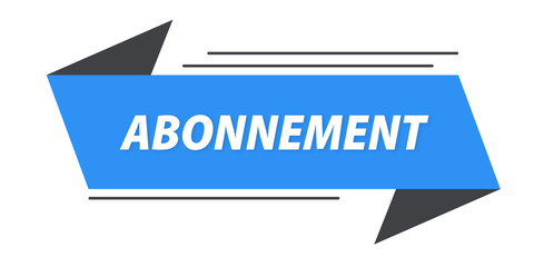 abonnement bannière