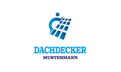 Dachdecker Logo Bedachungen Logo 