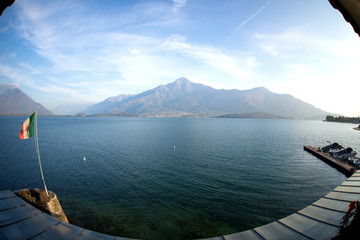 lake como in italy
