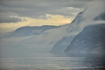 Sognefjord is the most beautiful fjord in Norway.