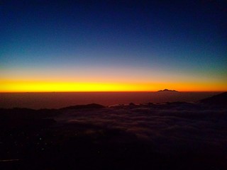 Obraz premium Sunrise in the mount Batur Bali