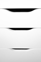 Fototapeta premium Modern wooden chest of drawers