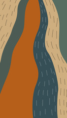 Abstract doodle background  for use in design