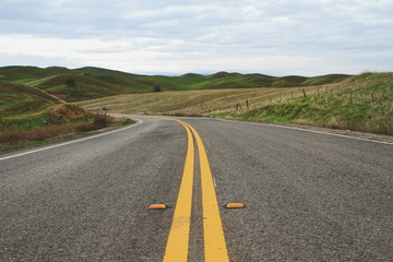 Empty Road Lane