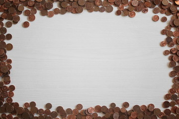 Monete di centesimi di euro - donazione e offerte per le emergenze