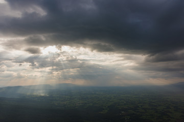 Fototapeta premium storm clouds timelapse