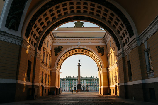 Arch of the General staff Saint Petersburg, Russia