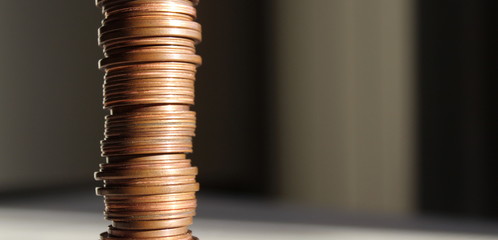Monete di centesimi di euro - donazione e offerte per le emergenze