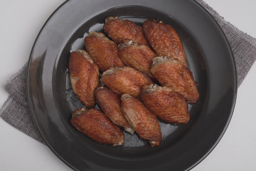 deep fried chicken, fried chicken or chicken wings