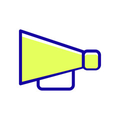 Megaphone icon vector