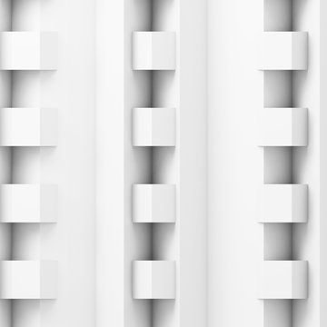 3d illustration of parametric pattern