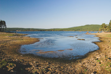 lake in the mountain