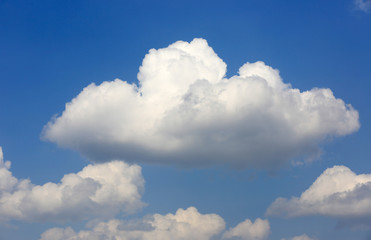 Naklejka na ściany i meble nice clouds in sky