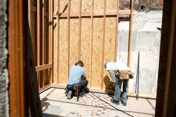 Fototapeta premium Eco Construction