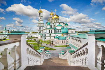 Obraz premium View of the Russian New Jerusalem monastery. Russia