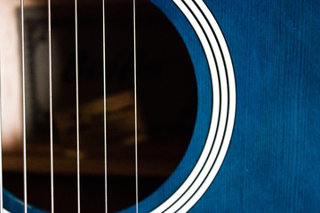 Guitarra azul
