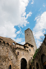 High towers of San Gimignano, Tuscany, Italy