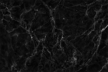 Black grey marble floor texture background with high resolution, counter top view of natural tiles stone in seamless glitter pattern and luxurious.