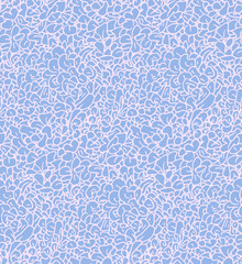 Hydrangea inspired seamless pattern.  Highly detailed vector, flower petals with pastel colors. 