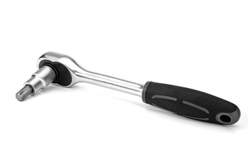 .Professional tool for car repair and maintenance isolated on a white background.