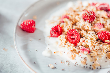 Himbeermüsli