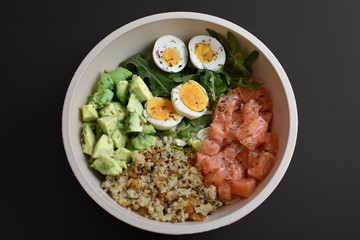 poke de salmon