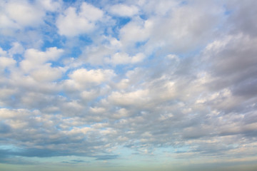 Blue sky with cloud,summer sky,nature background ,Clouds and bright blue sky background, panoramic angle view