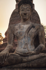 Obraz premium Sukhothai Historical Park, a UNESCO World Heritage Site in Thailand