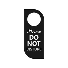 hotel sign, do not disturb hanging sign