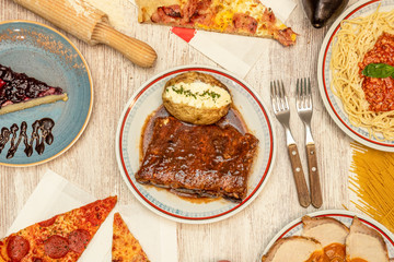 Barbecue ribs image