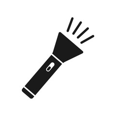 flash light, flash light vector icon, flat design best vector flashlight illustration