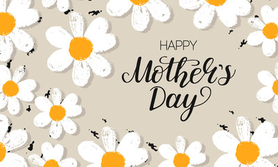 Template banner Happy Mother's Day card
