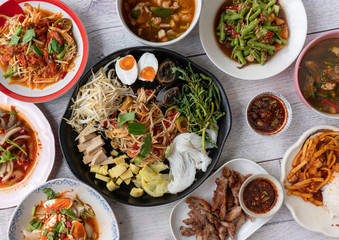 Thai Food Mixed Dishes