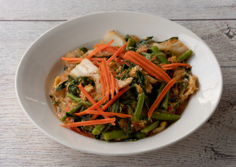 Thai Food Mixed Selection 