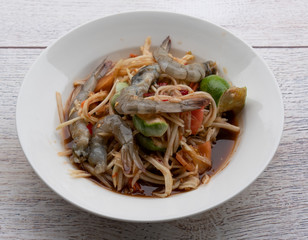 Thai Food Mixed Selection 