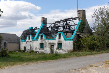 Burnt Out Cottage, Feiel, Morbian